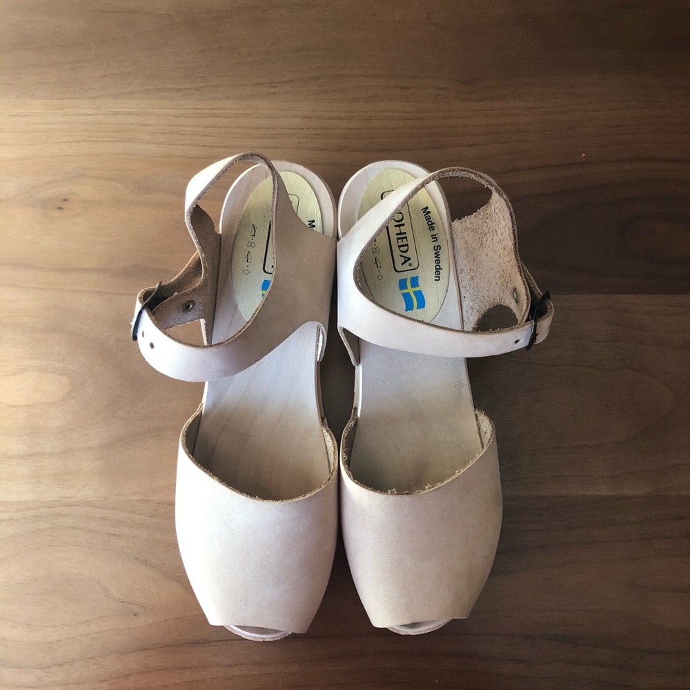 Moheda Classic Swedish Open Toe Clogs